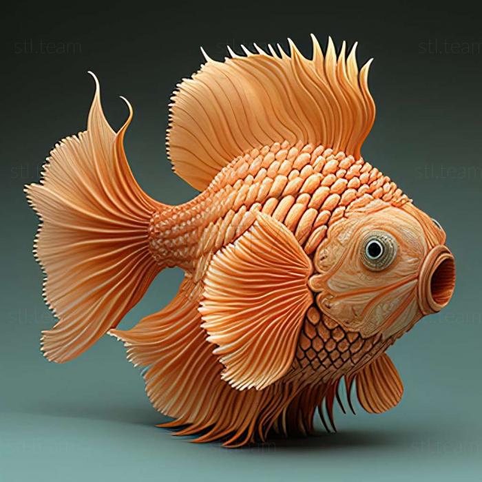 3D model Fish pom pom (STL)